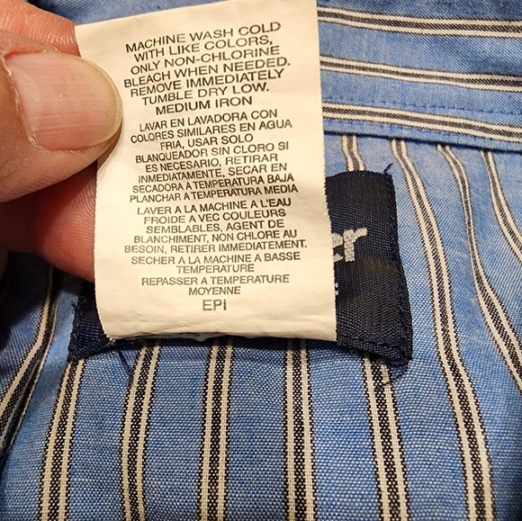 Wrangler Men's Western Long Sleeve Shirt Size Large - Picture 4 of 6